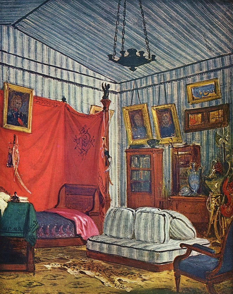 Appartamento del conte di Mornay rue de Verneuil, 1833 - Museo del Louvre, Parigi